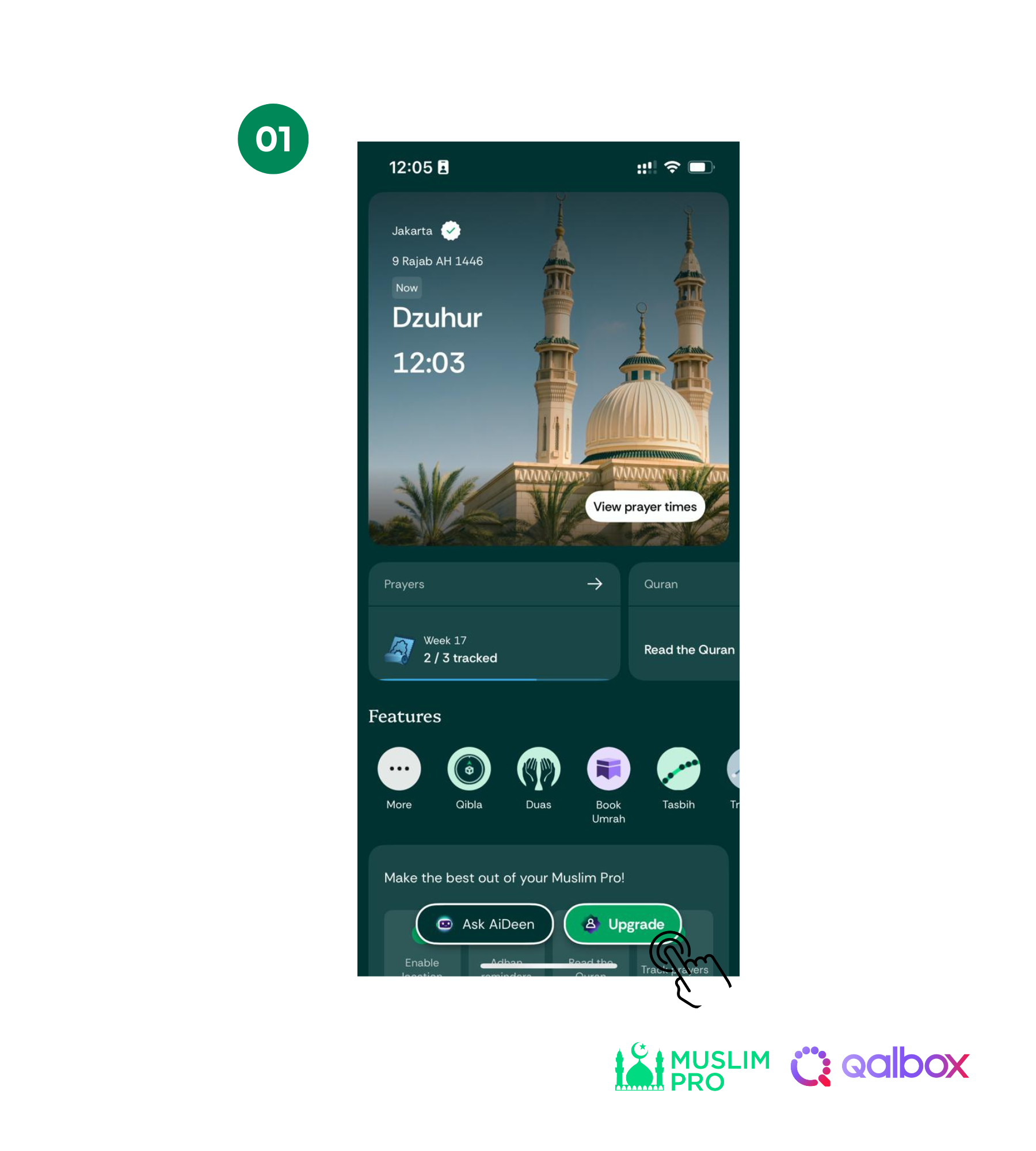 I’m already logged in to Muslim Pro app, how do I upgrade my account to Premium to have full access to Qalbox.png