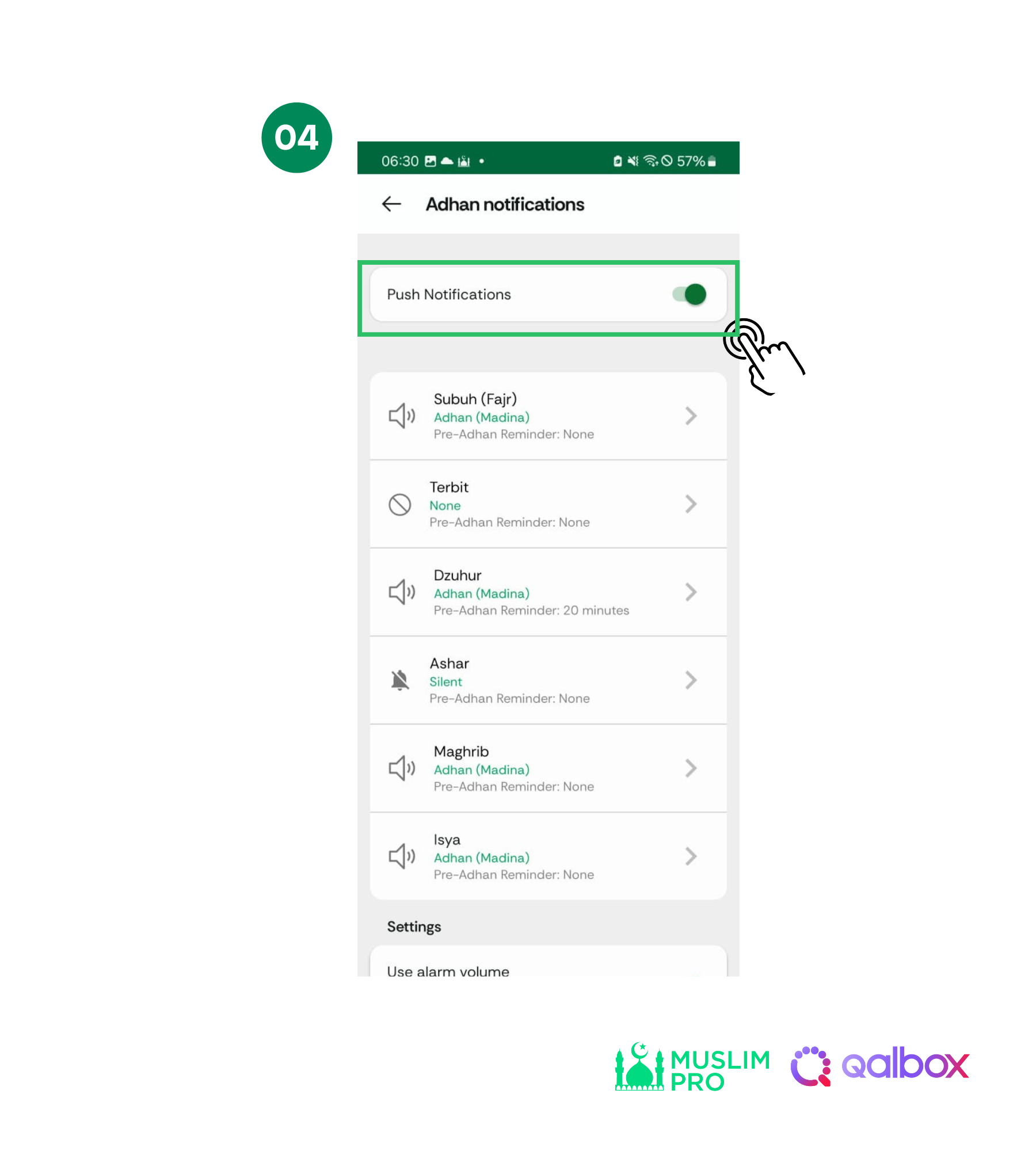 How to troubleshoot adhan issue on Android device.png