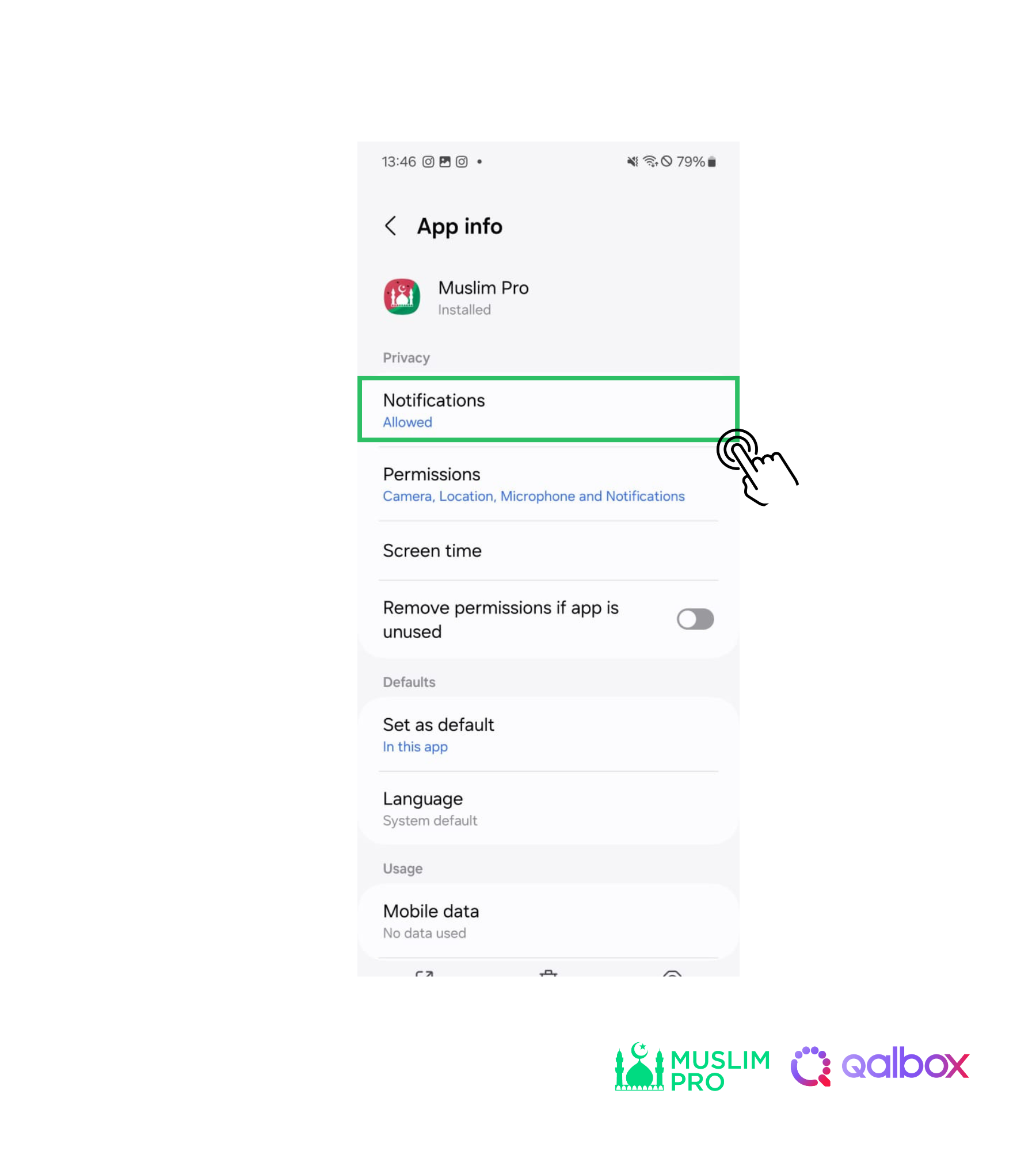 The adhan notifications are not working (Samsung) (3).png
