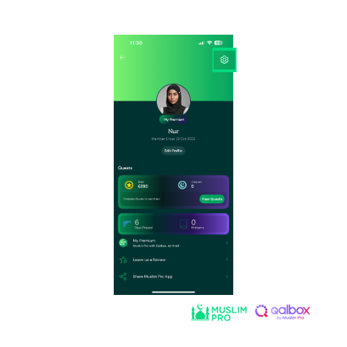 Profile page setting.png