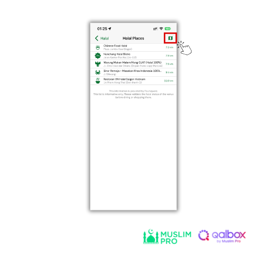 Mosques & Halal restaurant in Muslim Pro app (5).png